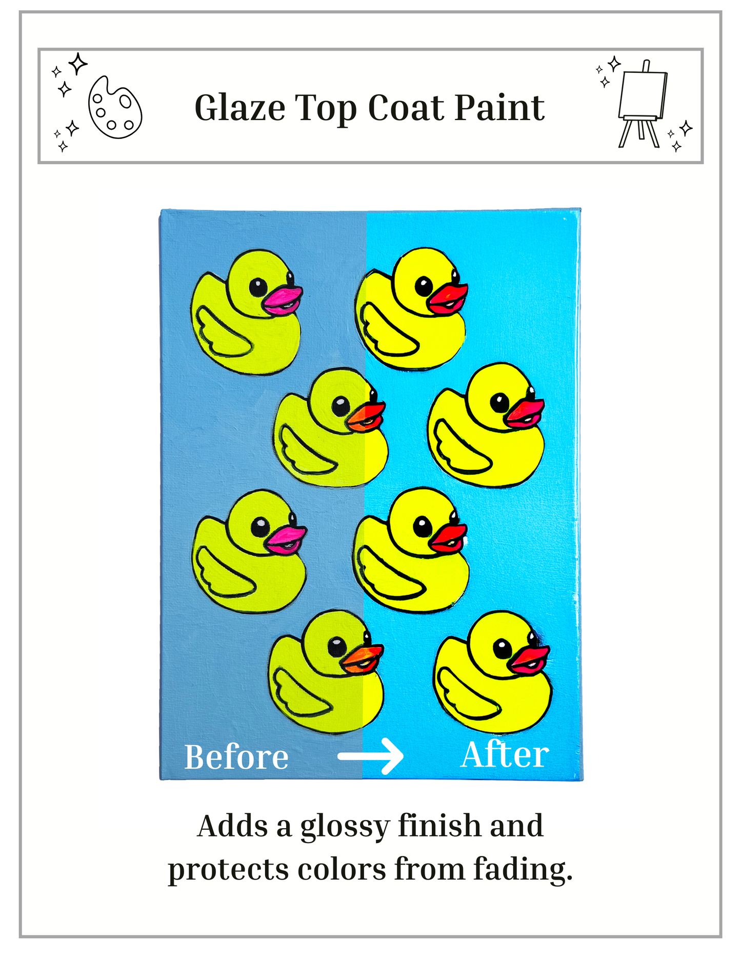 Shine & Protect : Glaze Top Coat Paint