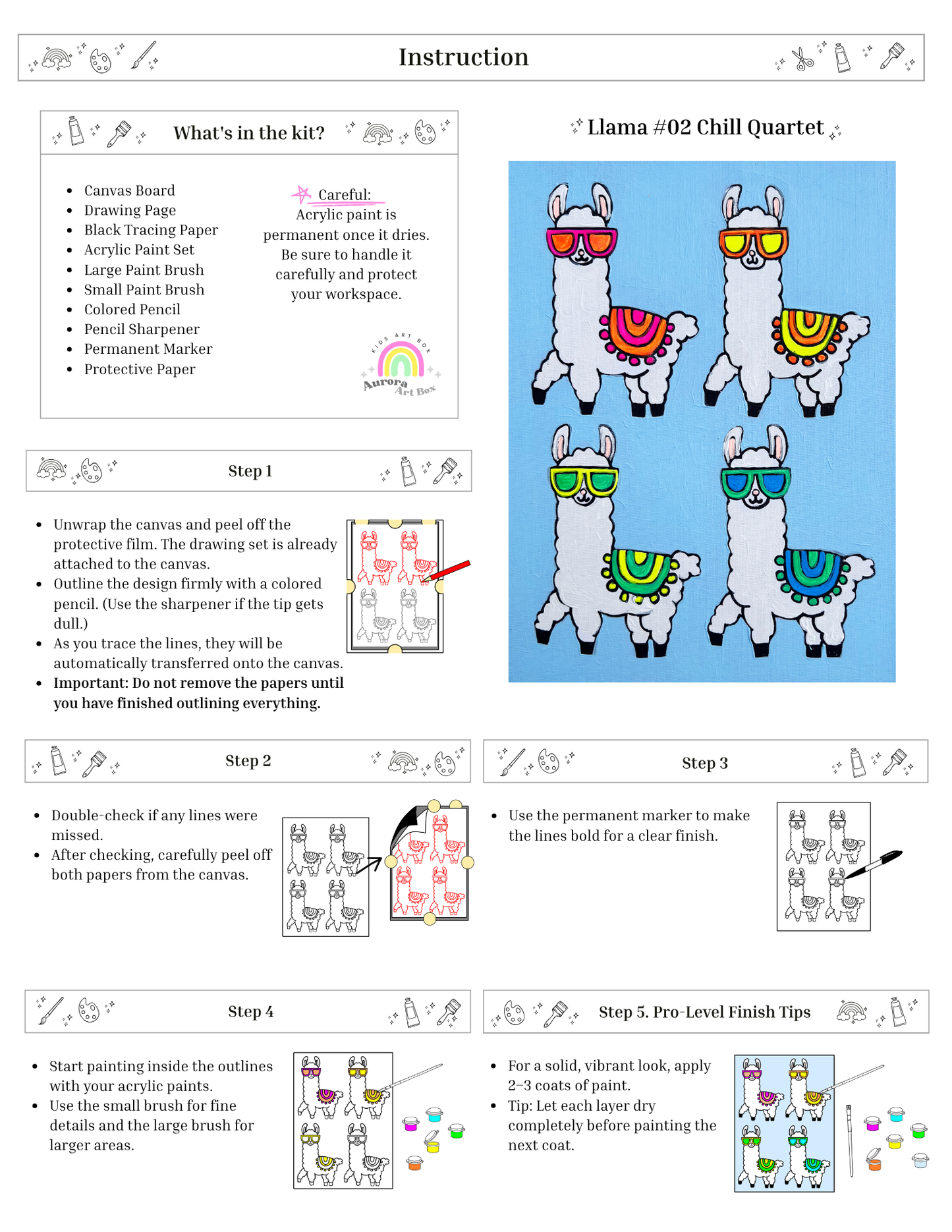 Llama #02 Chill Quartet