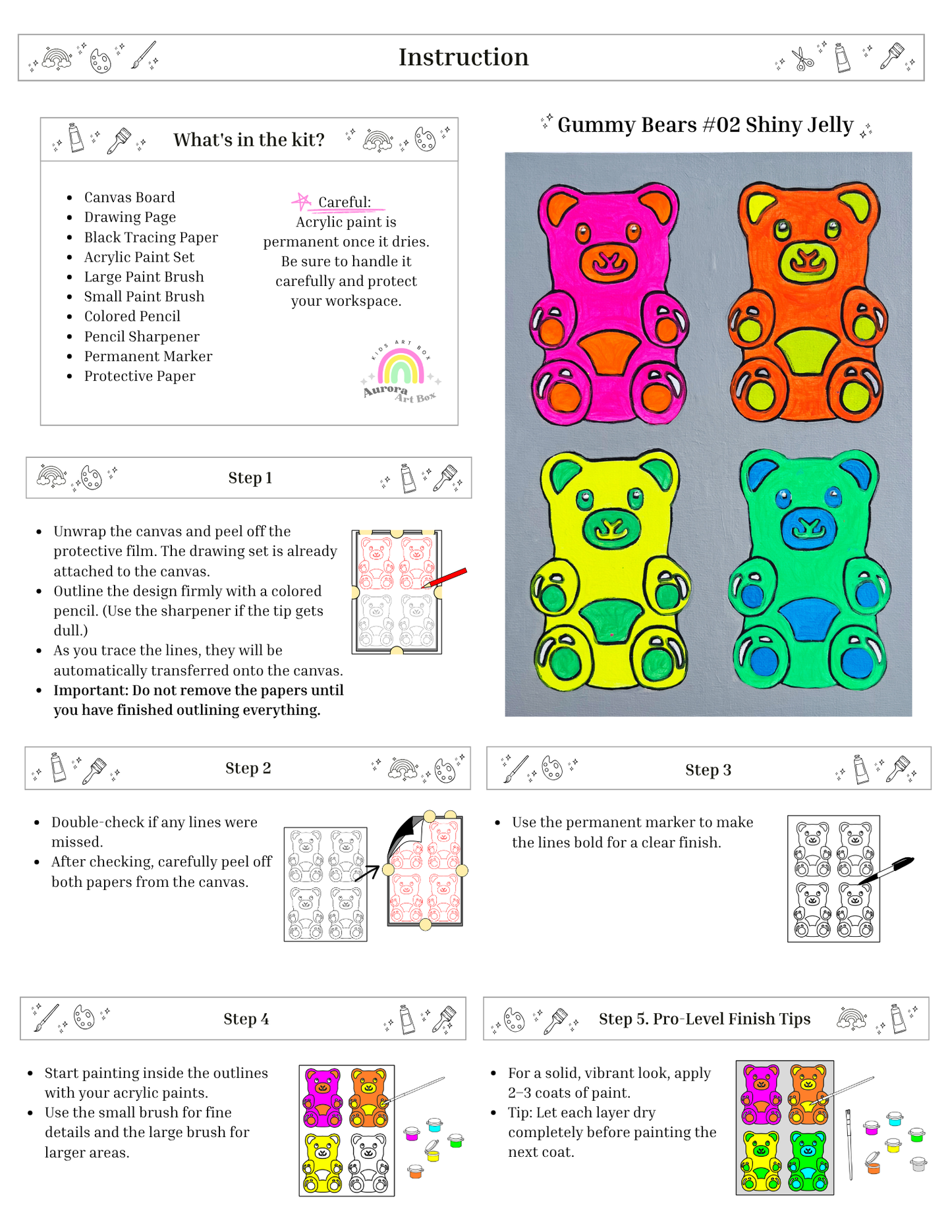 Gummy Bears #02 Shiny Jelly