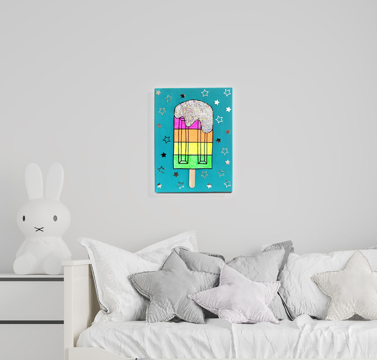Popsicle Canvas Painting Kit
