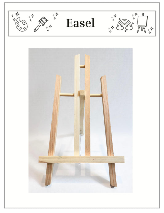 Wooden Tabletop Easel
