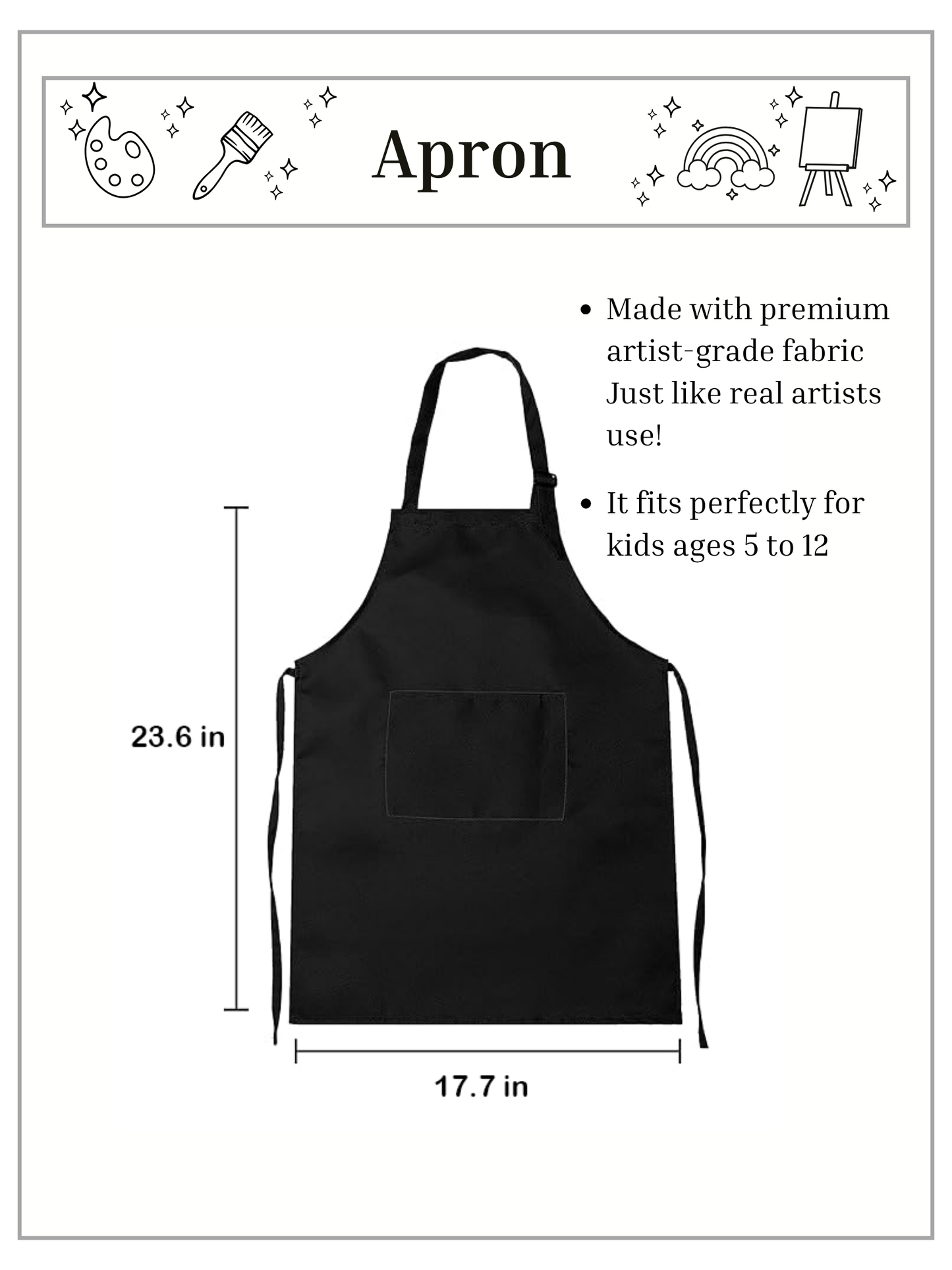 ✨ Wonder Apron for Little Artists