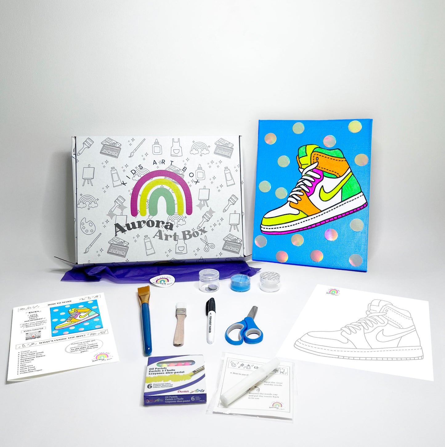 ✨NEW✨ Kicks Canvas Painting Kit