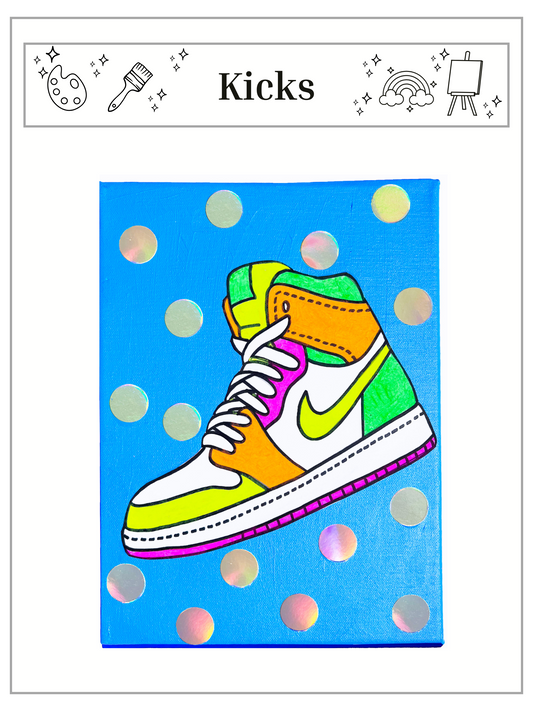 ✨NEW✨ Kicks Canvas Painting Kit