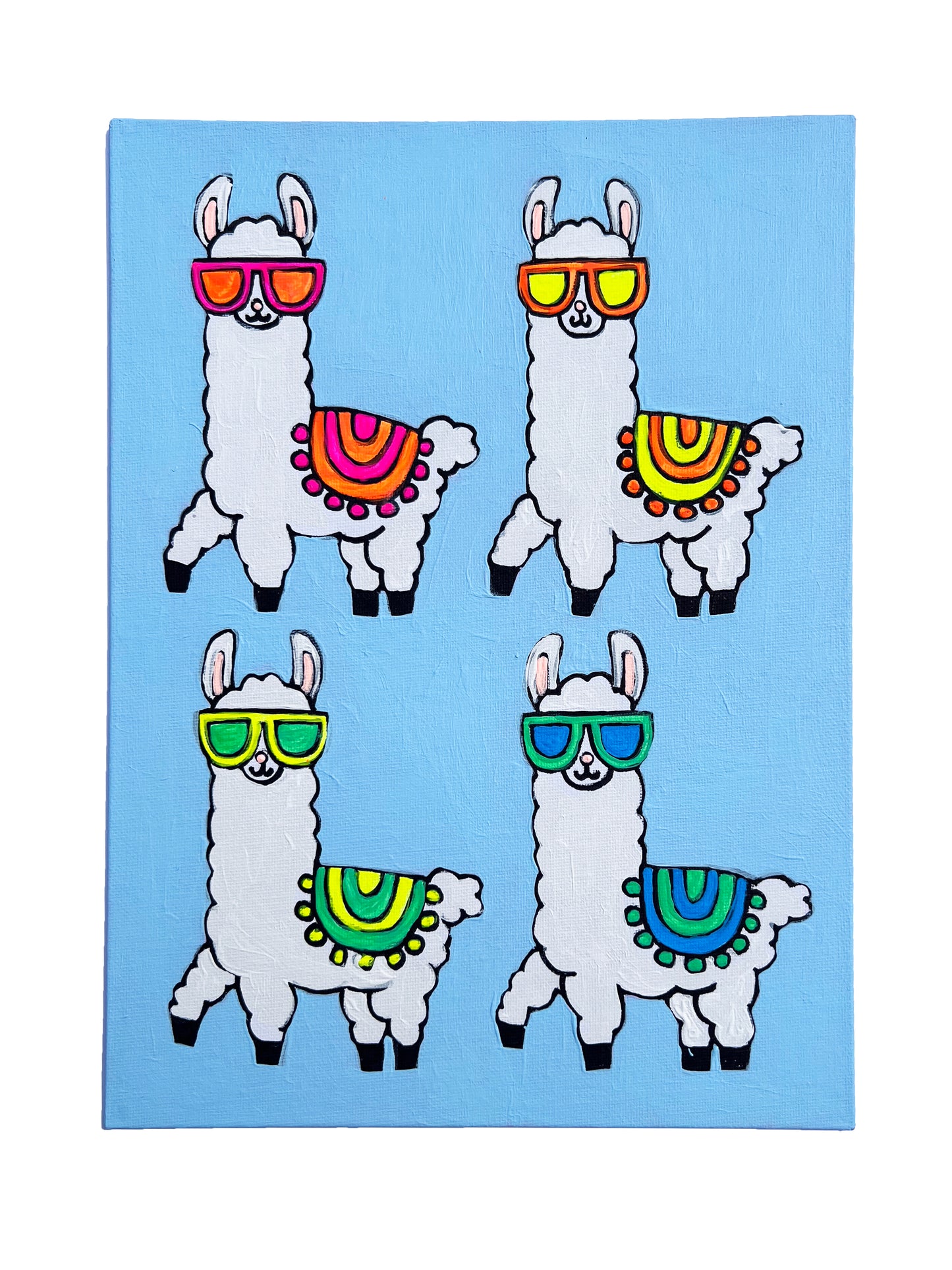 Llama #02 Chill Quartet