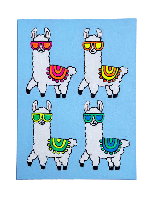 Llama #02 Chill Quartet