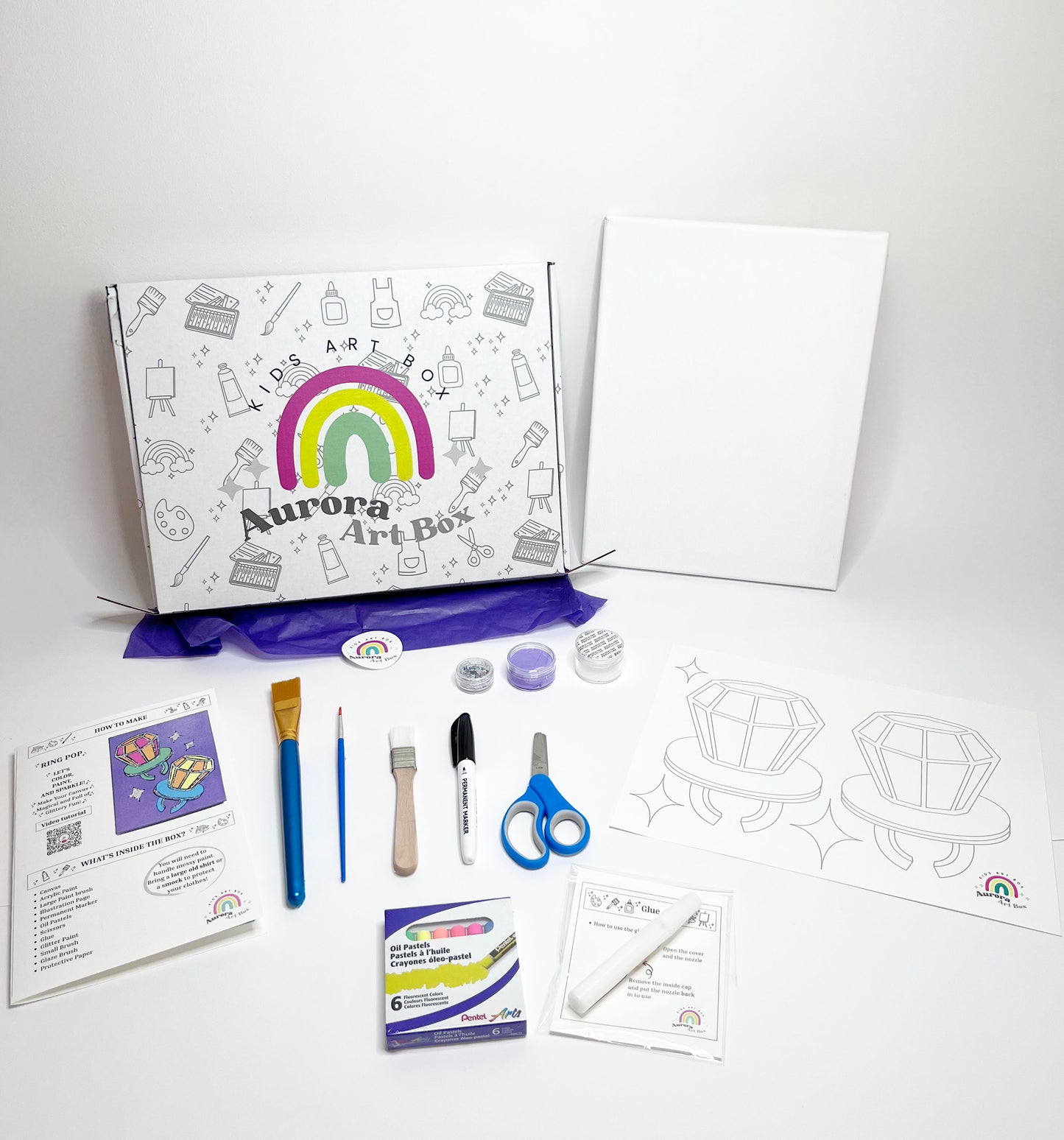 Ringpops Canvas Painting Kit