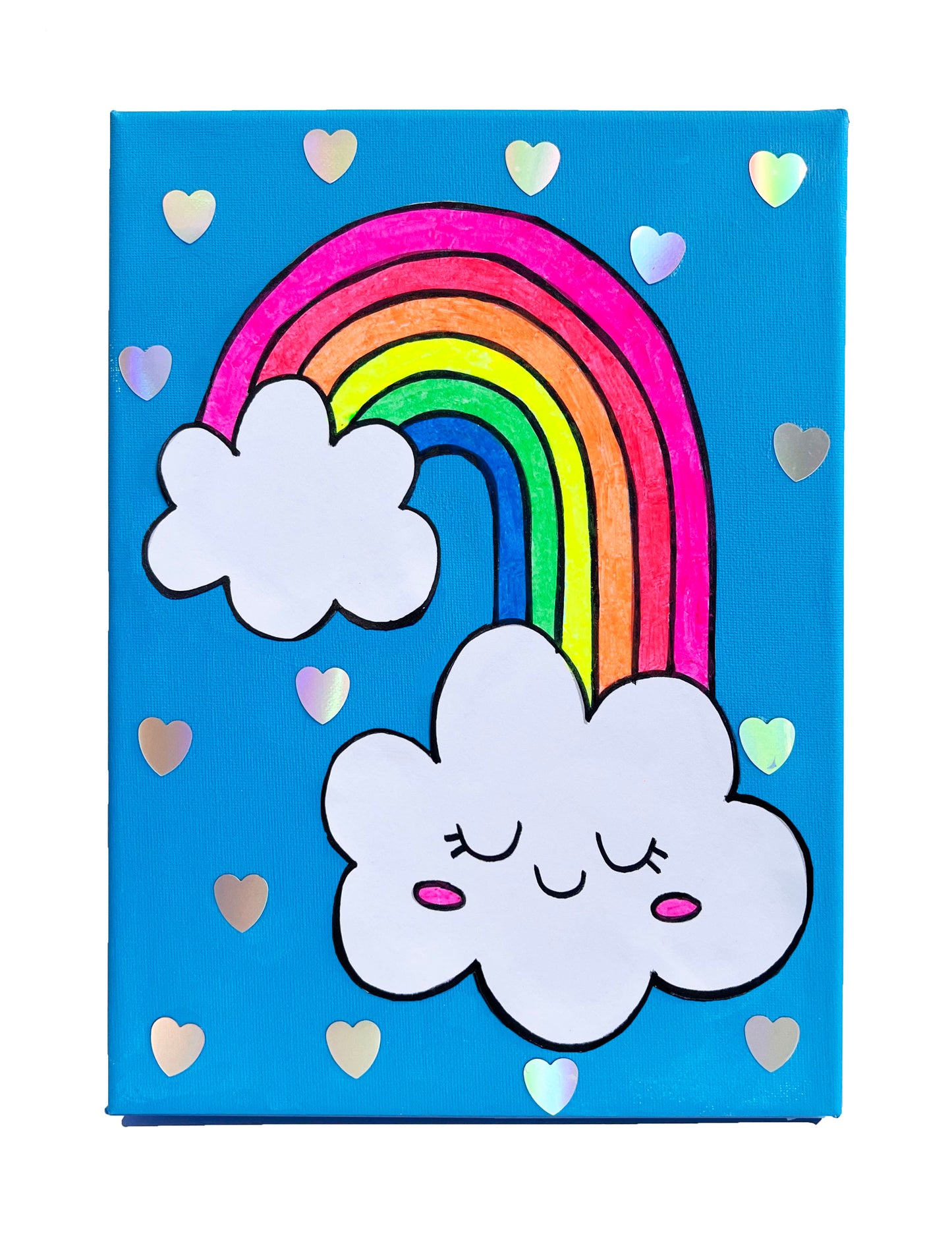 Rainbow Canvas Painting Kit